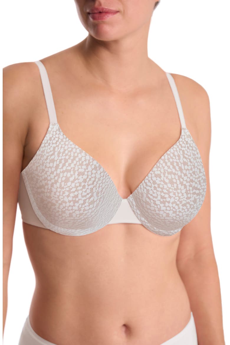 Comfort Evolution Full Fit Memory Foam Convertible Bra, Alternate, color, IVORY/ CAFE
