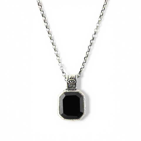 Third Eye Silver Necklace