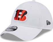 New Era Men's New Era White Cincinnati Bengals Main 39THIRTY Flex Hat