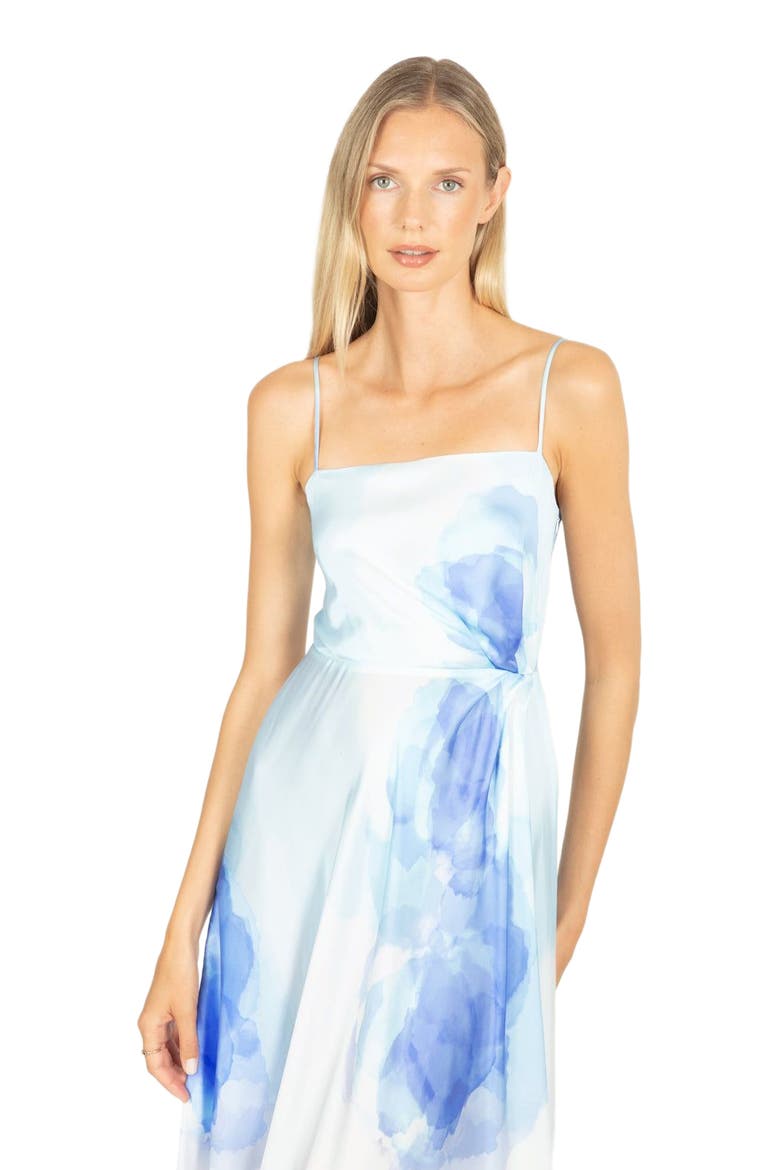 Betty Dress, Alternate, color, AZURE MORNING GLORY