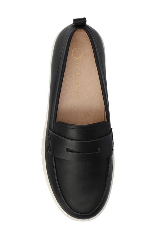 Journee Collection Tayla Penny Loafer In Black