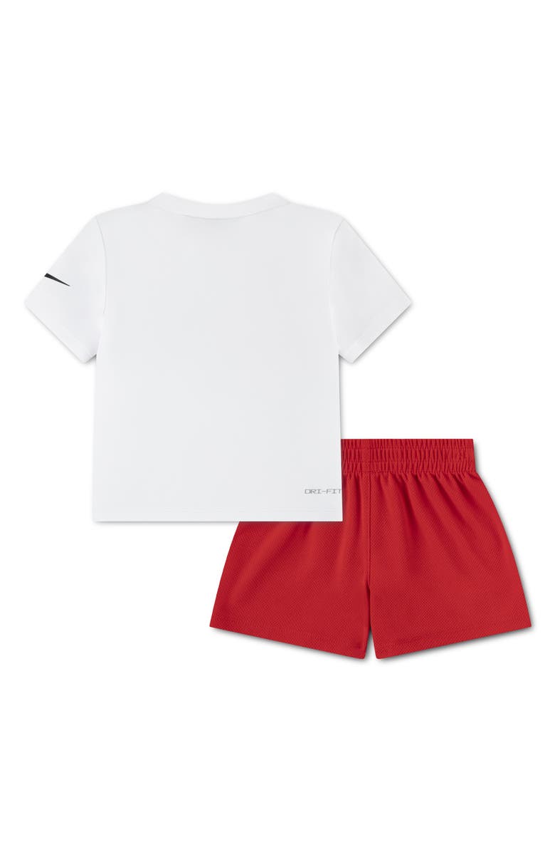 3 Brand Swoosh Logo Graphic T-Shirt & Shorts Set, Alternate, color,