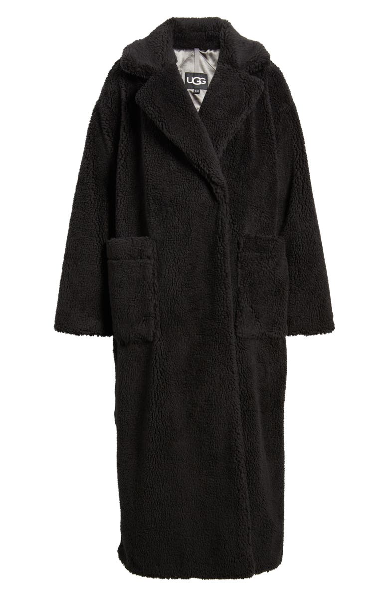 UGG<sup>®</sup> Alesandra Faux Fur Wrap Coat, Alternate, color, 