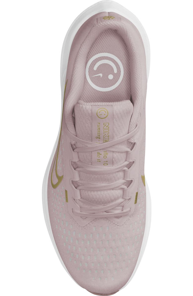 Nike Air Winflo 10 Running Shoe, Alternate, color, Platinum Violet/ Moss/ White