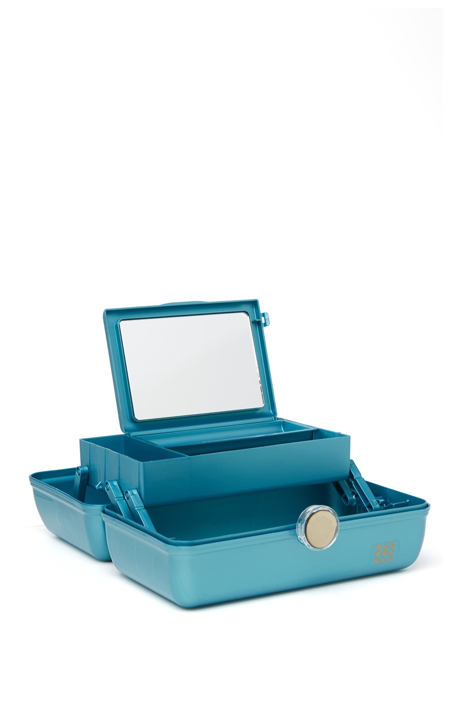 Caboodles On the Go Girl Caboodle Case - Metallic Teal | Nordstromrack