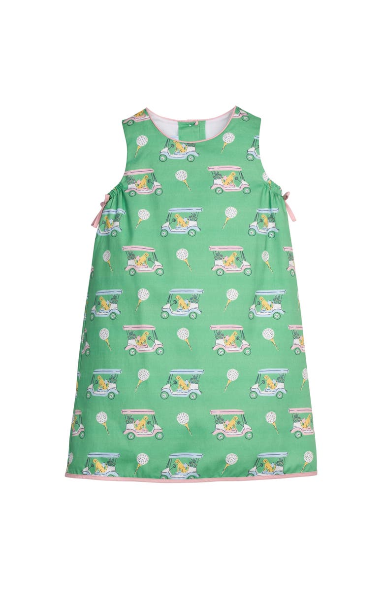 Little English Kids' Printed Lily Dress, Main, color, Paws On Par