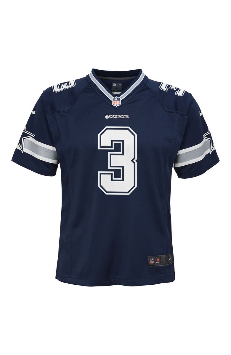 Nike Youth Nike George Pickens Navy Dallas Cowboys Game Jersey, Alternate, color, 