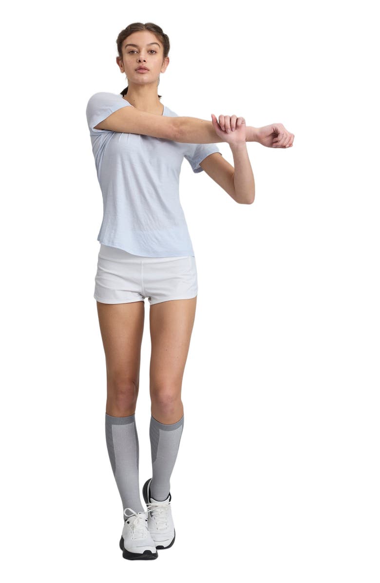 COZY ZERO Women's 100% Merino Lightweight Tee, Alternate, color, Light Gray