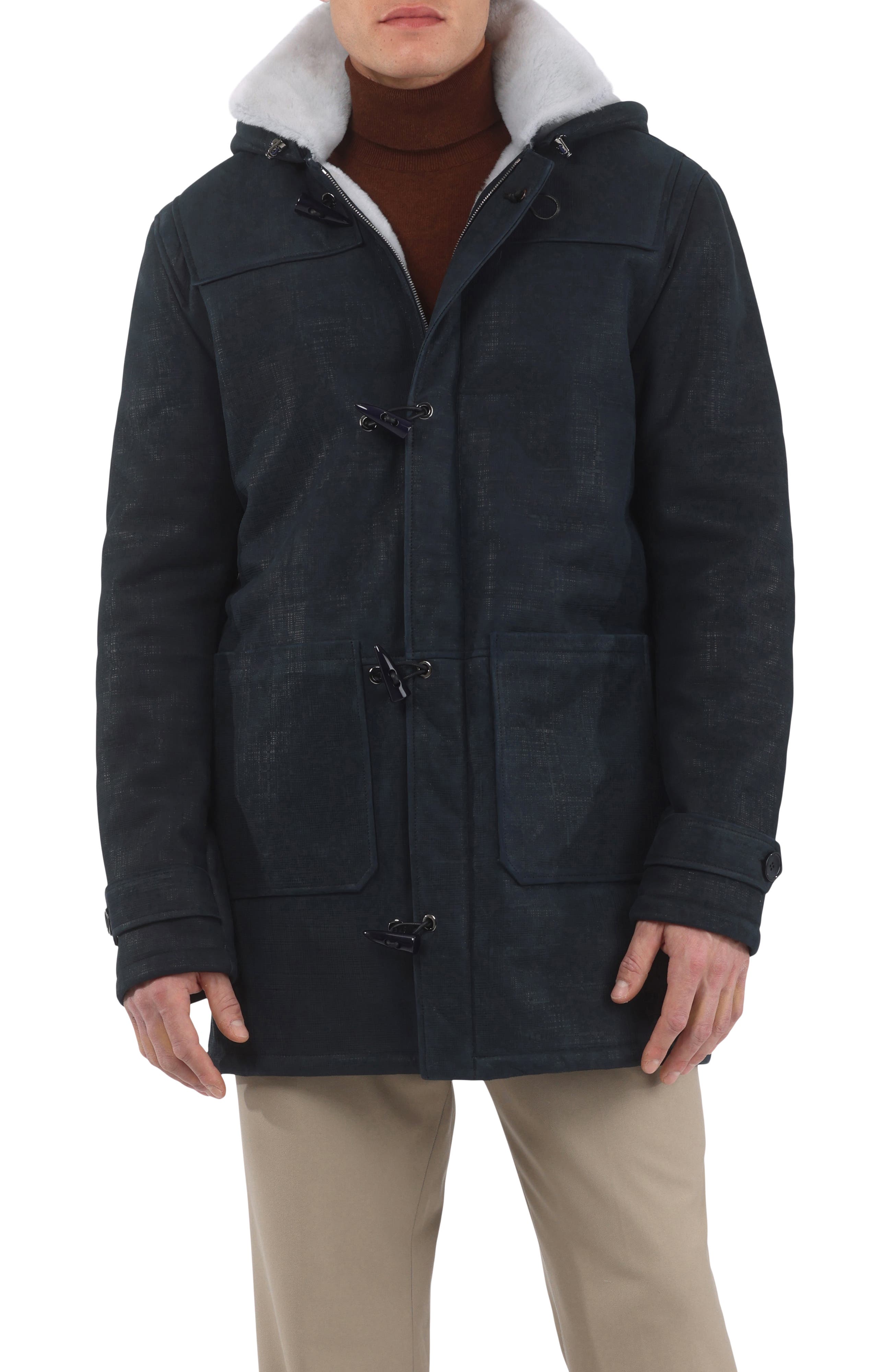 selected Navy Pattern/White