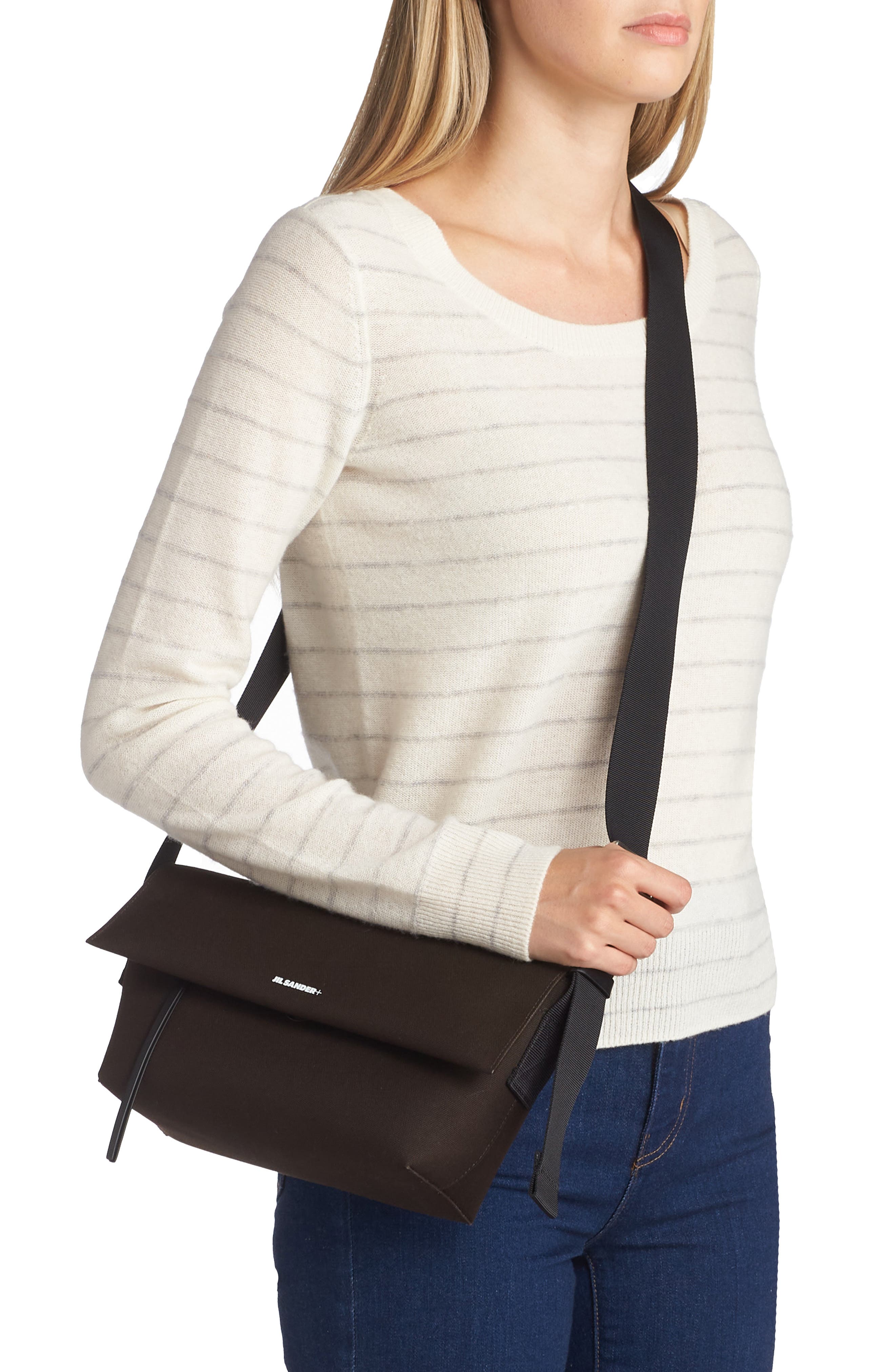 Jil Sander Small Utility Crossbody Bag, Alternate, color, 