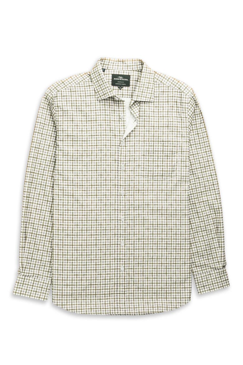 Gledknowe Cotton Shirt, Alternate, color, OLIVE
