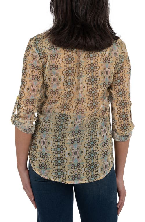 Kut From The Kloth Jasmine Chiffon Button-up Shirt