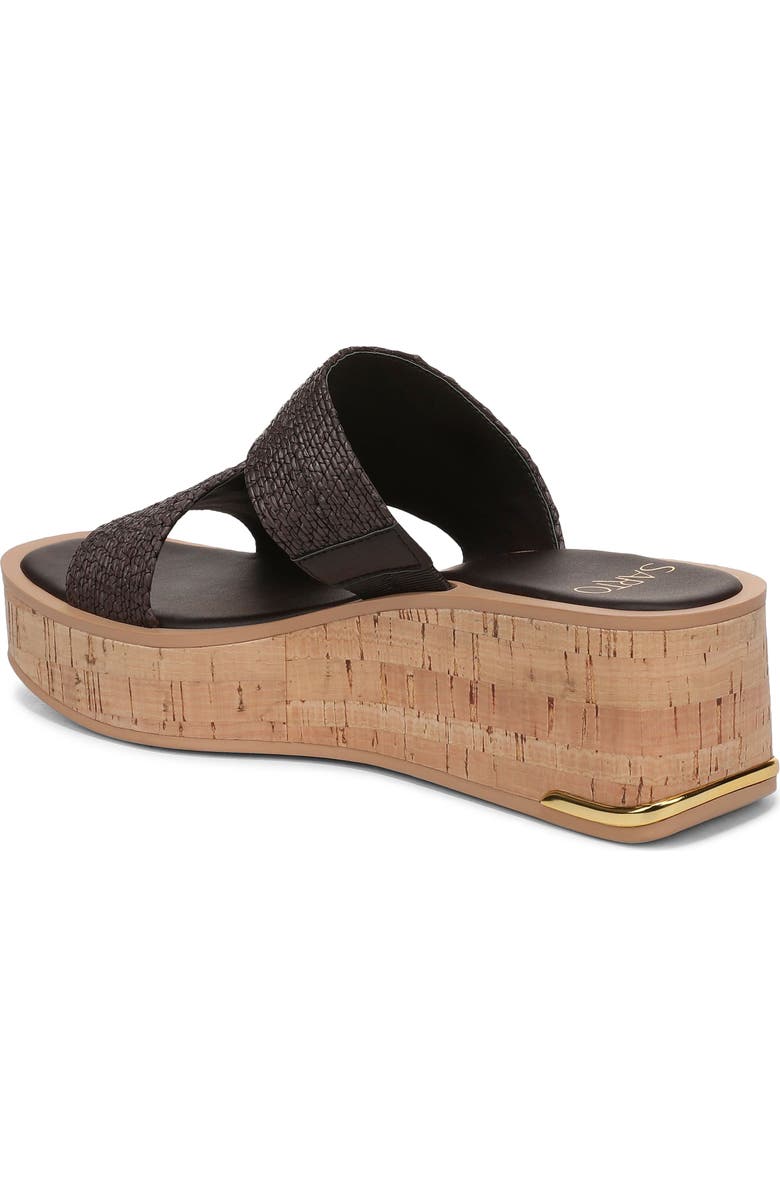 SARTO by Franco Sarto Tahani 2 Platform Wedge Sandal, Alternate, color, Espresso Brown
