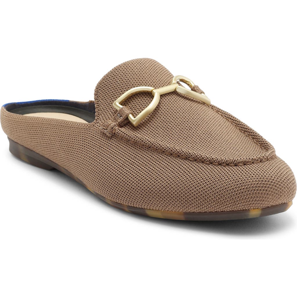 Rothys Rothy's Double Bit Bouclé Loafer Mule In Brown