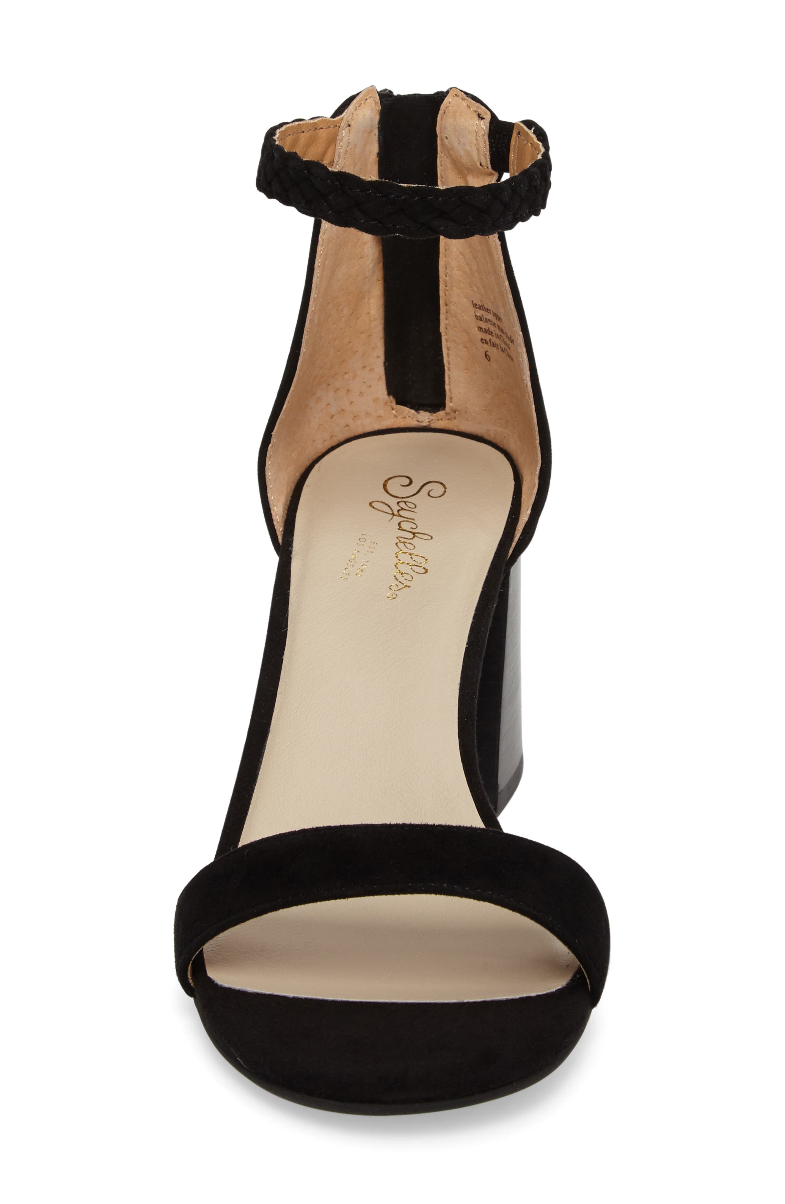 Fury Sandal, Alternate, color, BLACK SUEDE