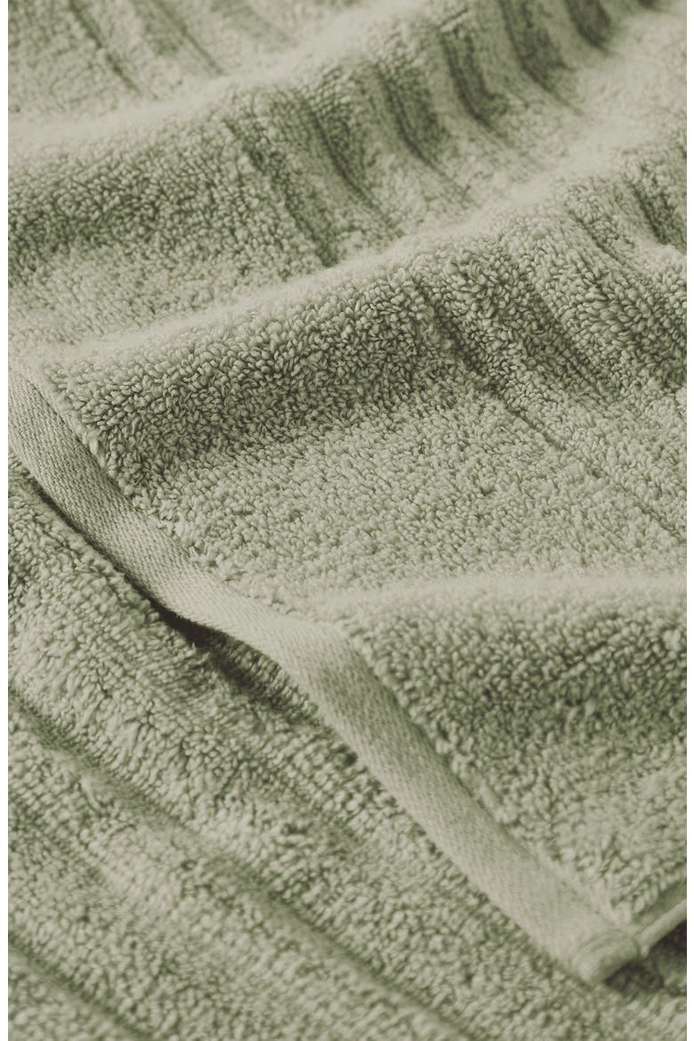 Combed Cotton 4-Pack Bath Towels, Alternate, color, EUCALYPTUS