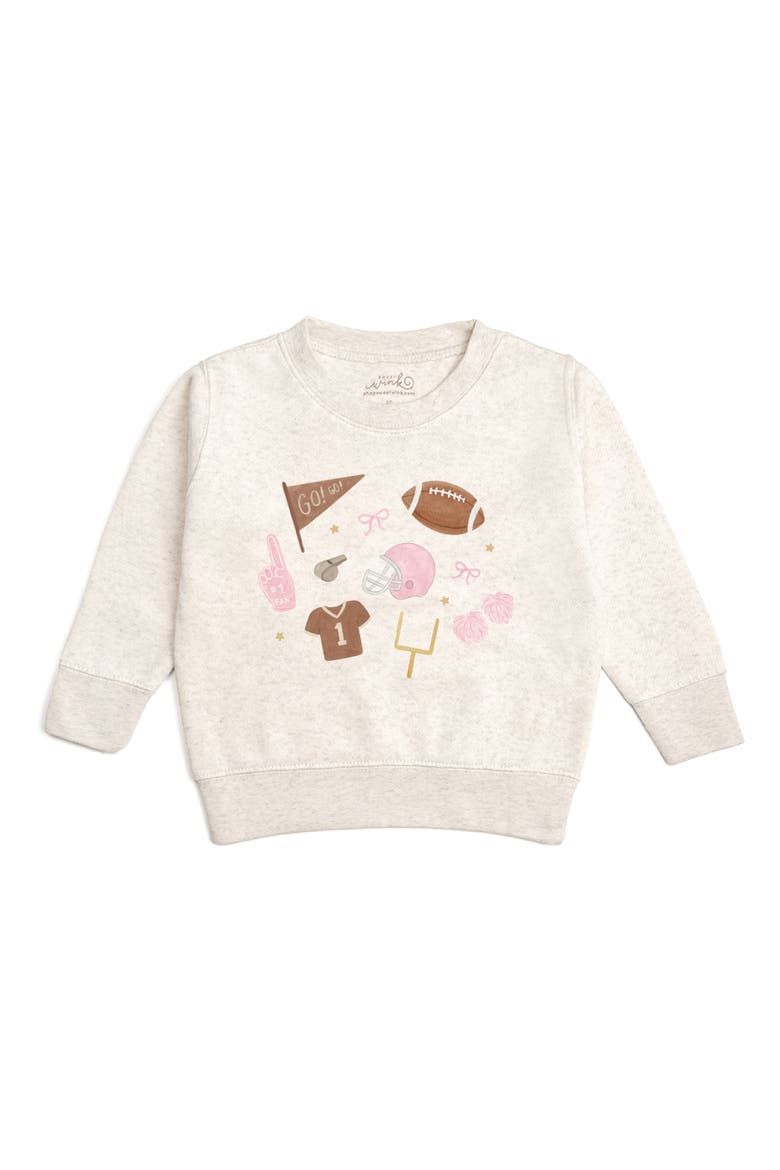 Game Day Icon Sweatshirt, Main, color, Natural Heather