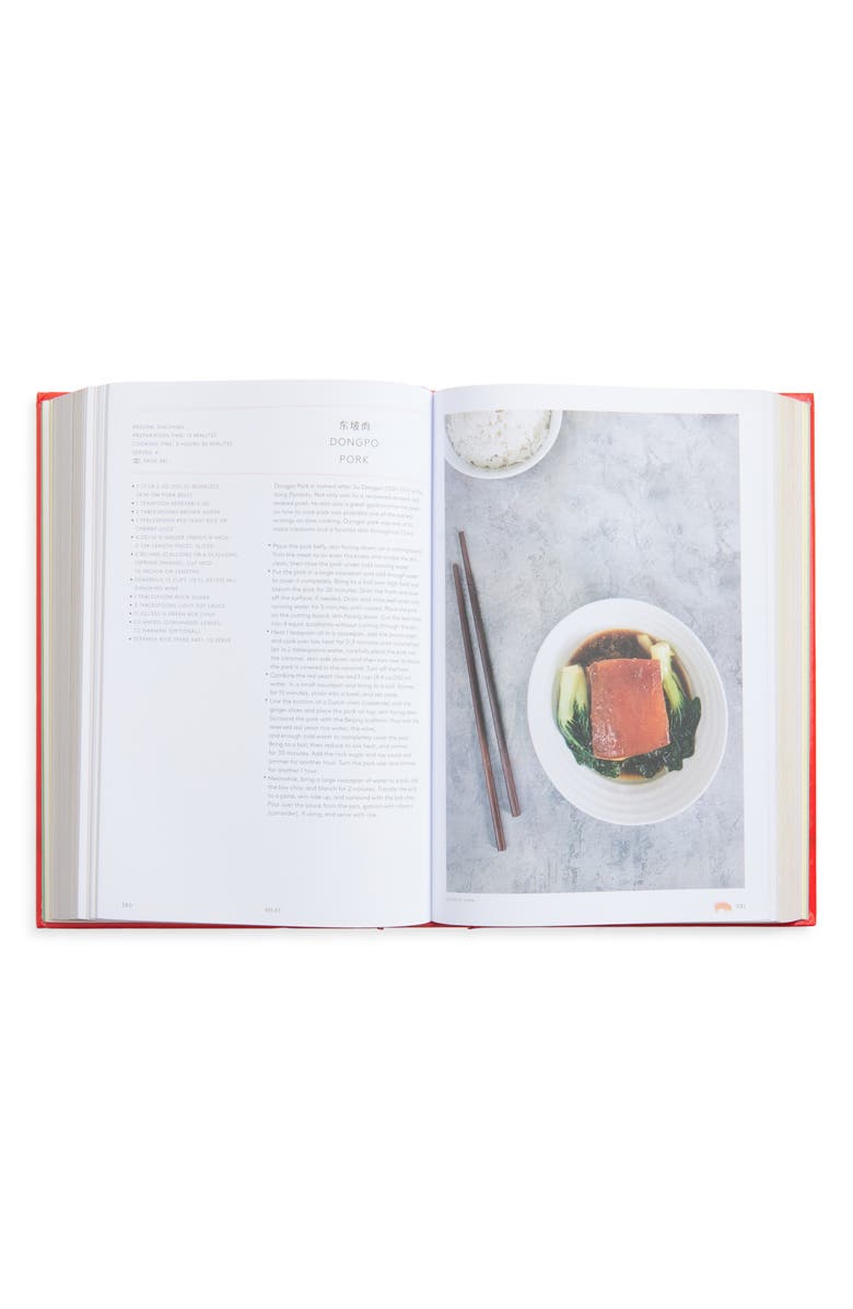 Phaidon Press 'China: The Cookbook' Cookbook, Alternate, color, Red
