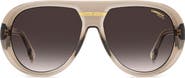 Carrera Eyewear Victory 59mm Gradient Pilot Sunglasses
