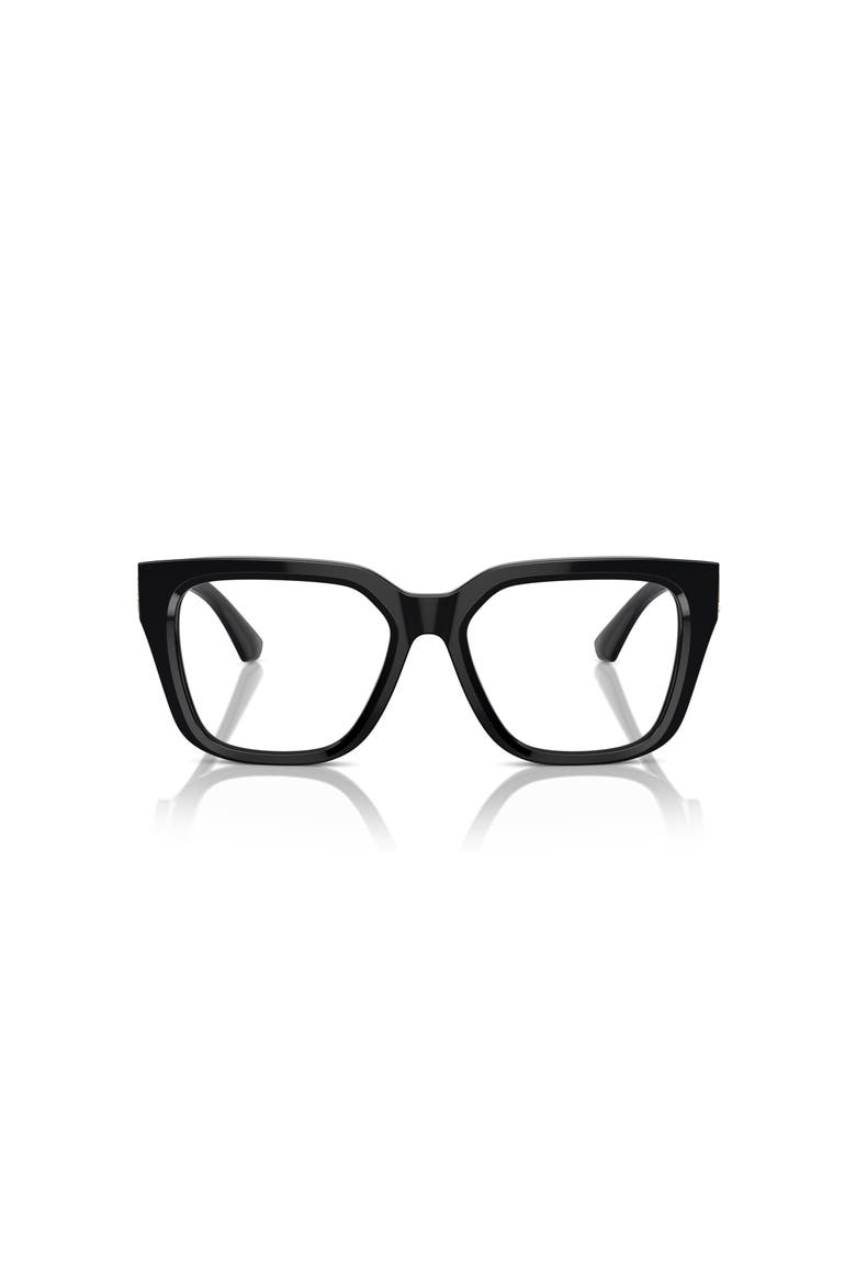 53mm Square optical glasses, Alternate, color, Black