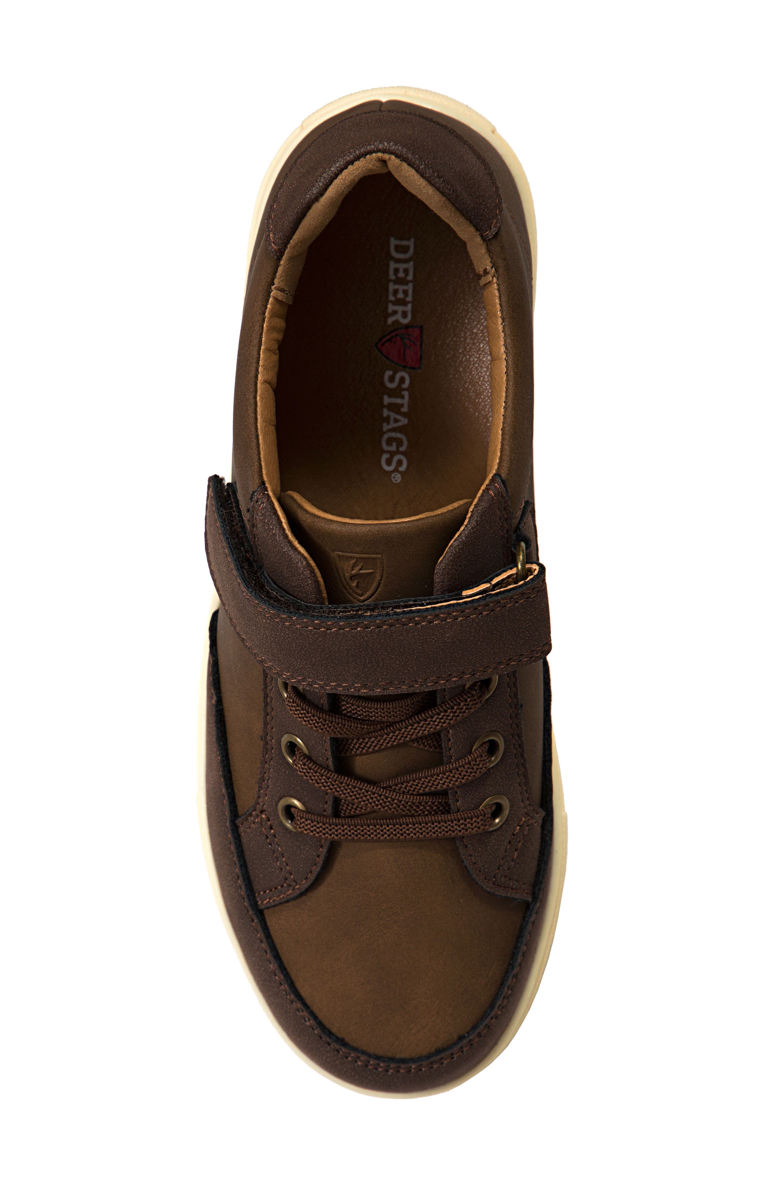 Deer Stags Kids' Jose Sneaker, Alternate, color, Brown/ Dark Brown
