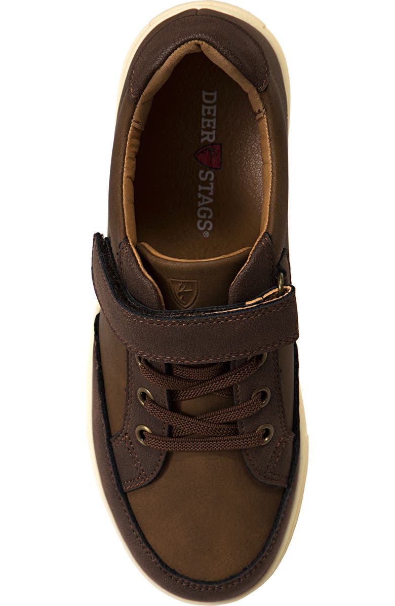 Deer Stags Kids' Jose Sneaker, Alternate, color, Brown/ Dark Brown