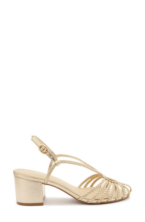 Arezzo Paola Slingback Block Heel Sandal