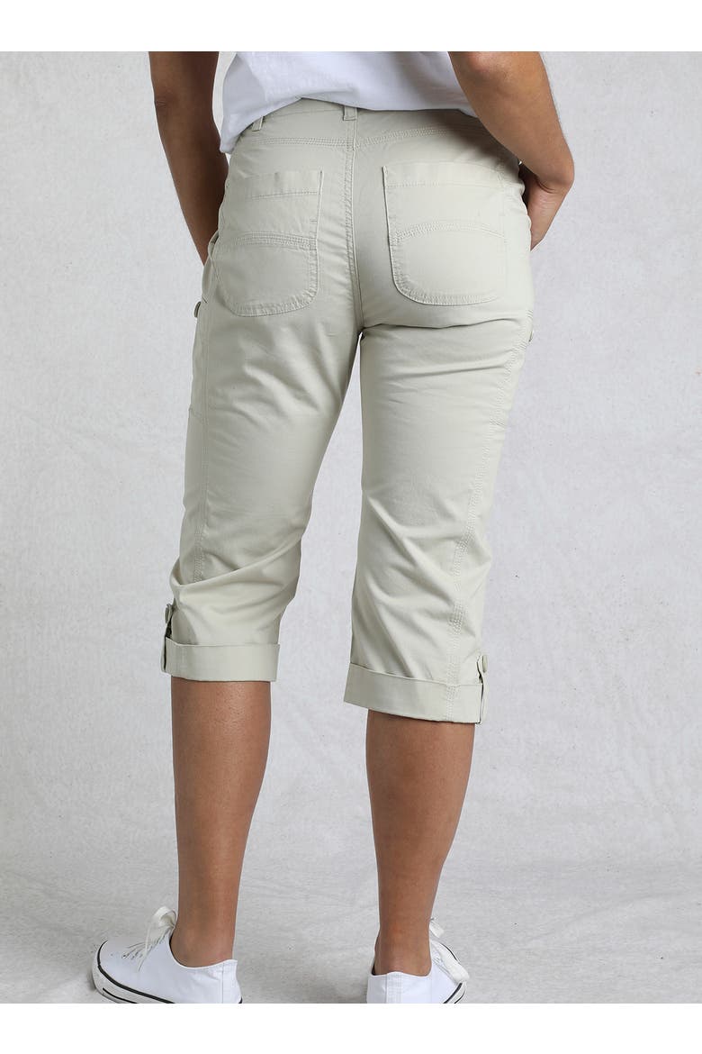 Salena 3/4 Length Trousers, Alternate, color, Oyster