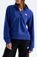 The North Face Evolution Simple Dome Cotton Blend Quarter Zip Sweatshirt
