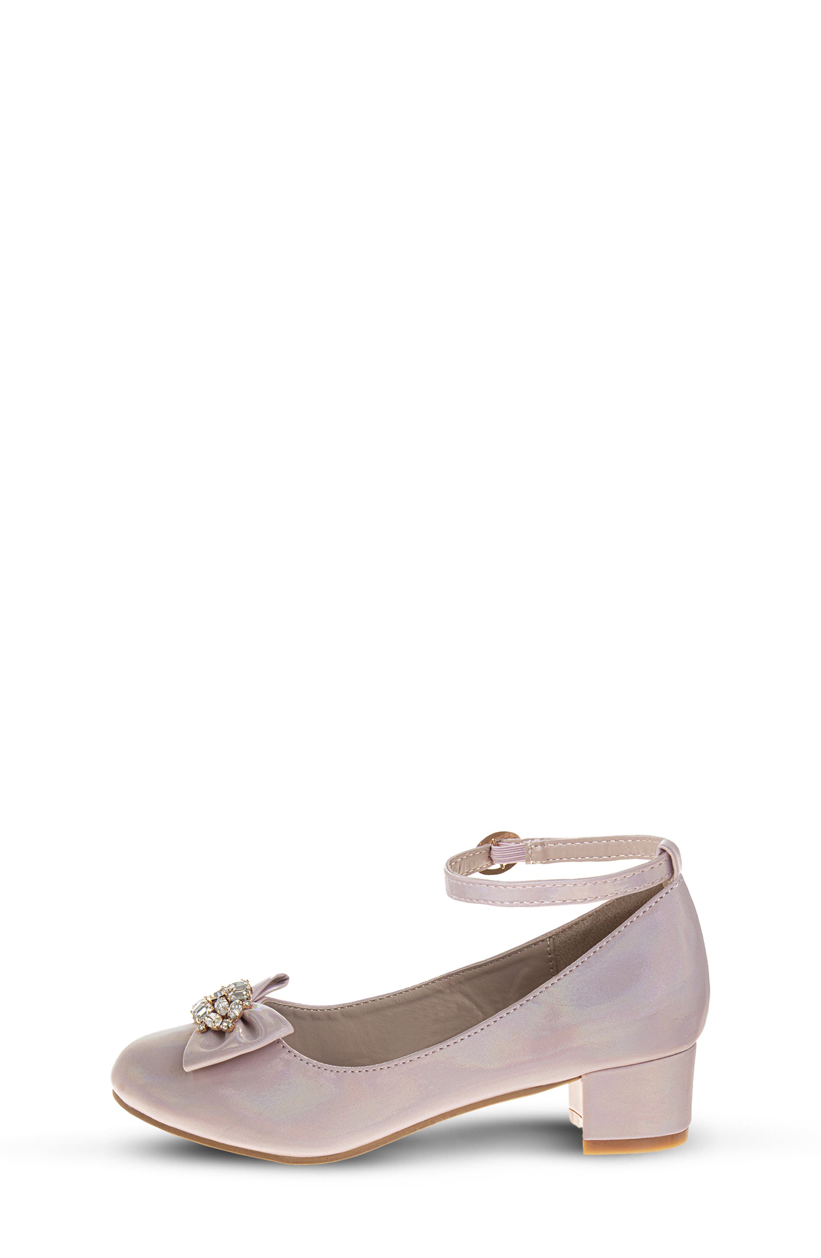 Kids' Ankle Strap Pump, Alternate, color, PINK