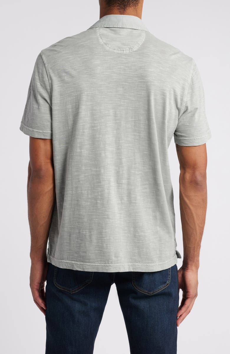 Tommy Bahama Beach Fade Cotton Slub Jersey Polo, Alternate, color, Ultimate Gray