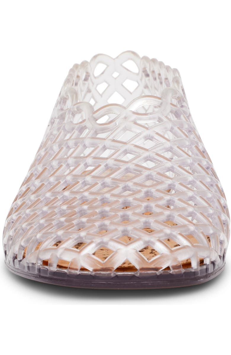 Steve Madden Grove Jelly Flat, Alternate, color, Clear