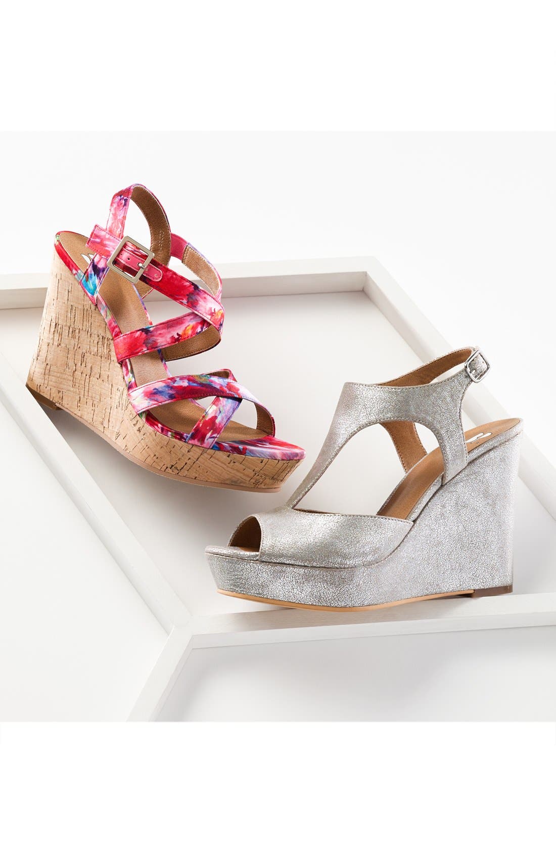 BP. 'Springs' Wedge Sandal, Main, color, 