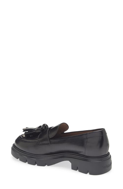 Wonders A-4303 Tassel Platform Loafer In Black
