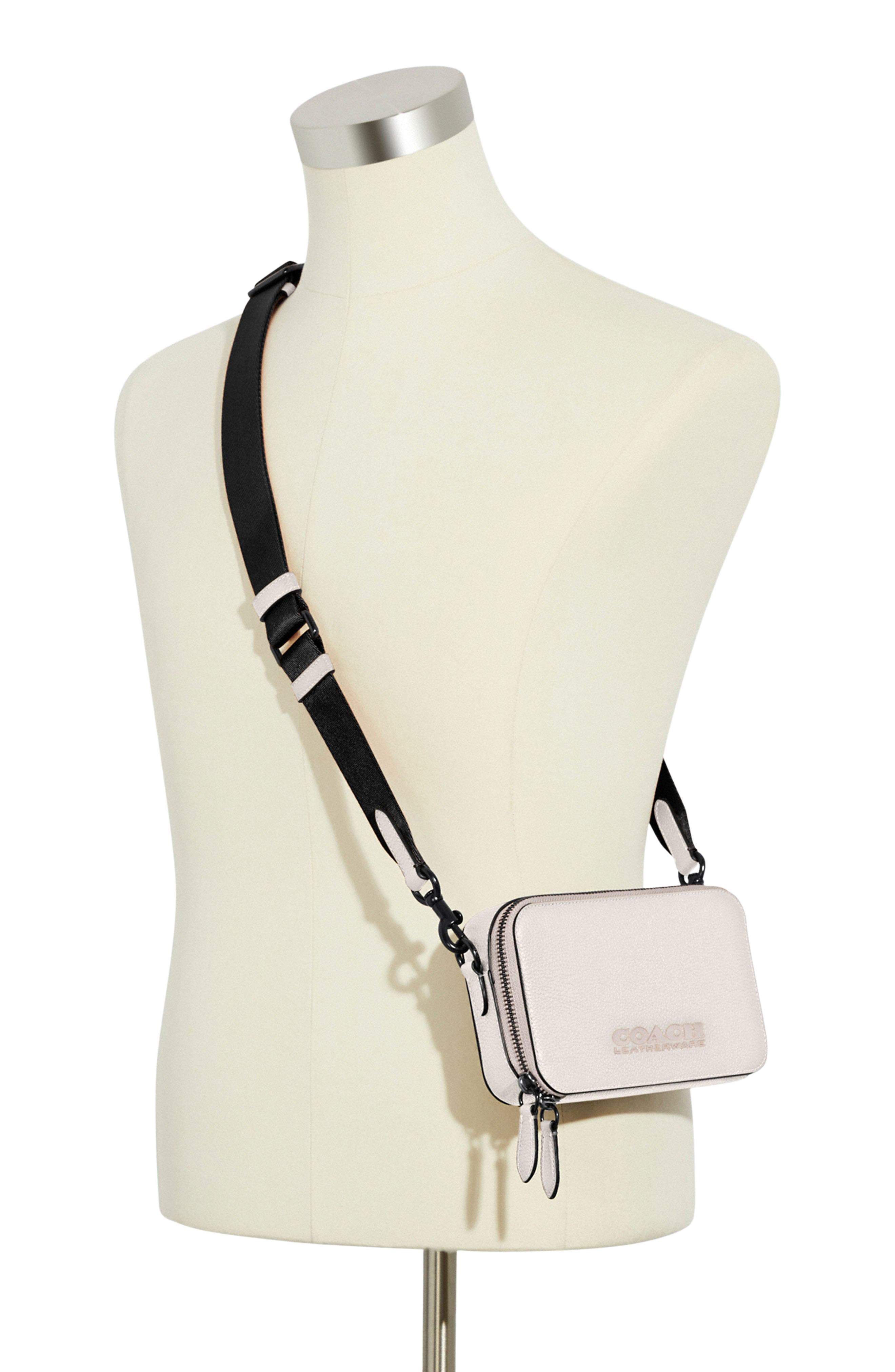 COACH Charter Pebble Leather Crossbody Bag, Alternate, color, 