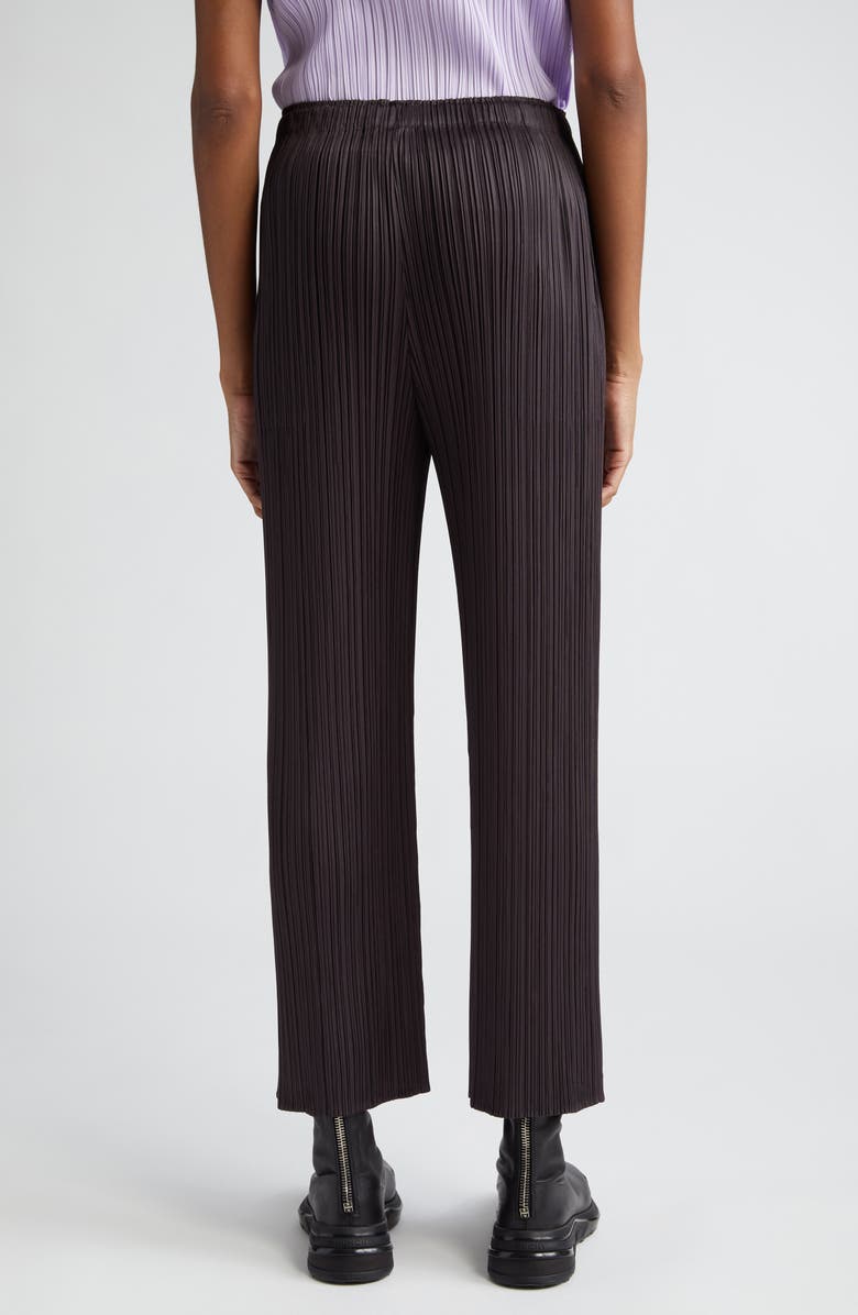 Pleats Please Issey Miyake Monthly Colors April Crop Wide Leg Pants, Alternate, color, 