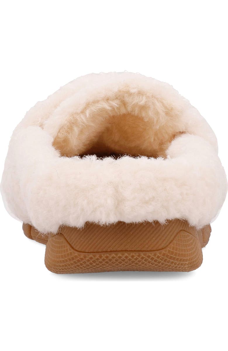 MIA Cocoa Faux Shearling Slipper, Alternate, color, Off White