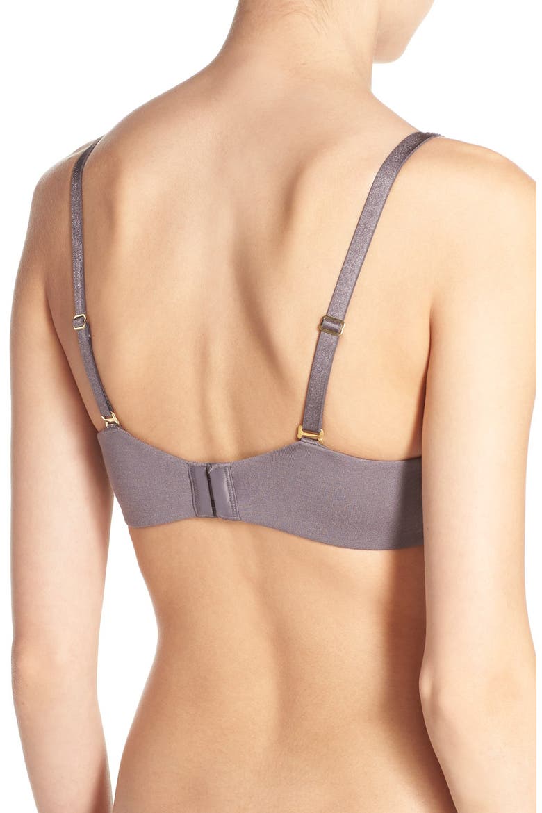 Sublime Convertible Full Fit Underwire Bra, Alternate, color, GUNMETAL