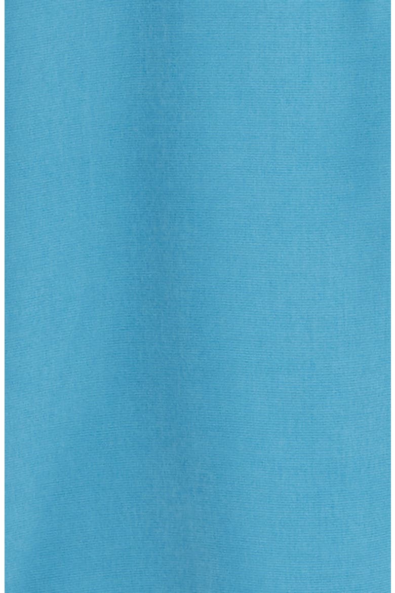 Santa Notes Classic Fit Silk Blend Button-Up Shirt, Alternate, color, POOL