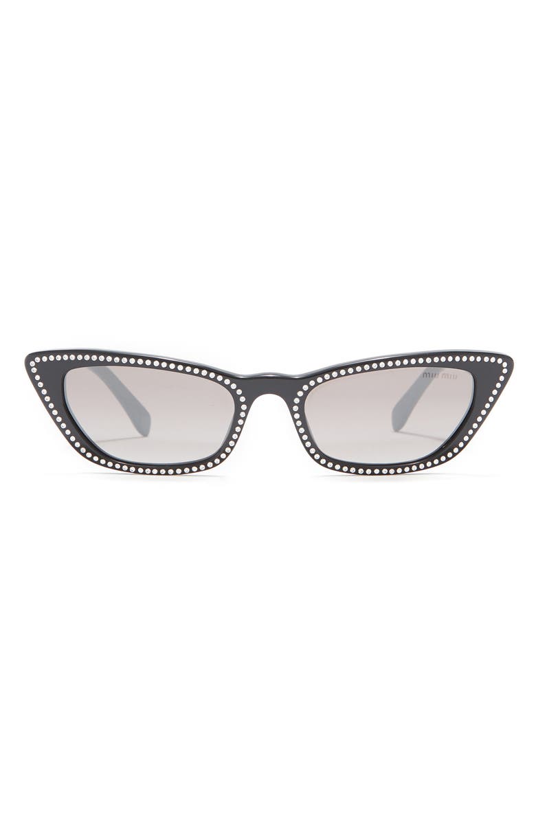 Miu Miu 53mm Cat Eye Sunglasses, Main, color,