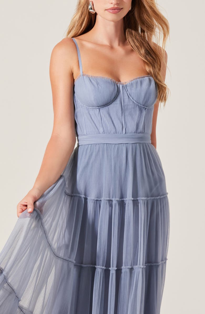 ASTR the Label Mireya Structured Tiered Dress, Alternate, color, 