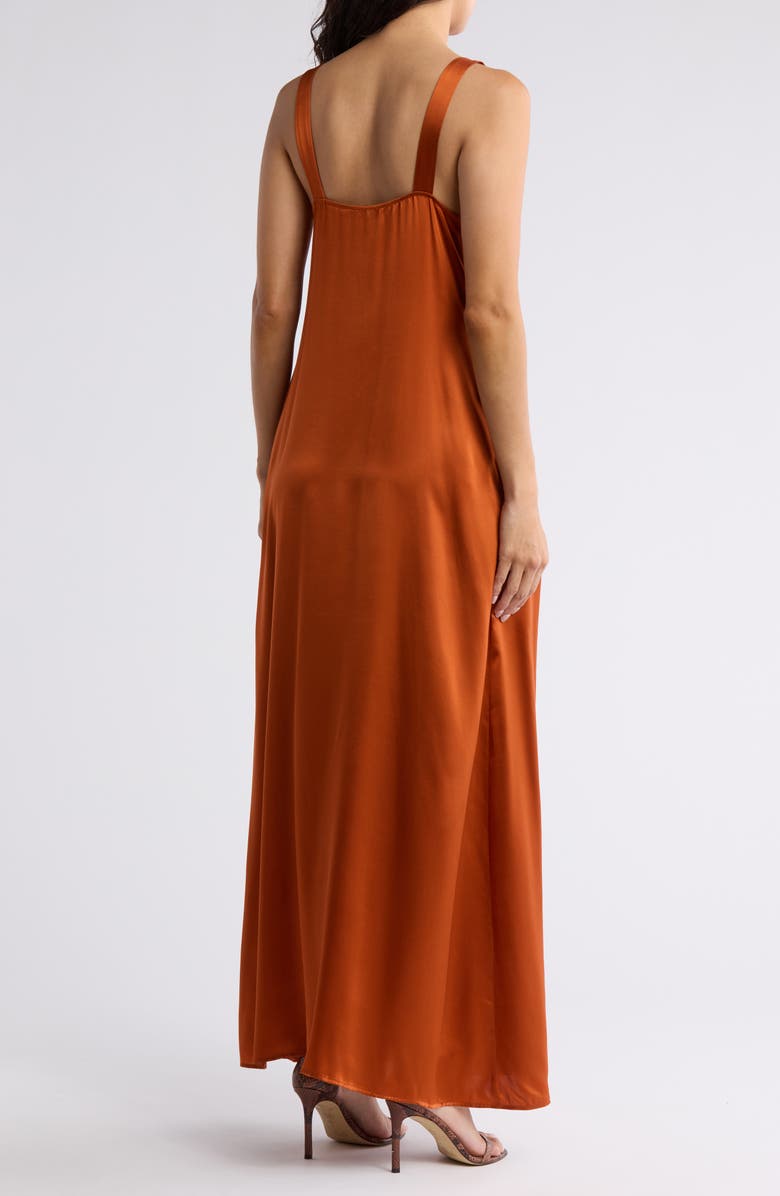 L'AGENCE Kellen Button-Up Silk Dress, Alternate, color,