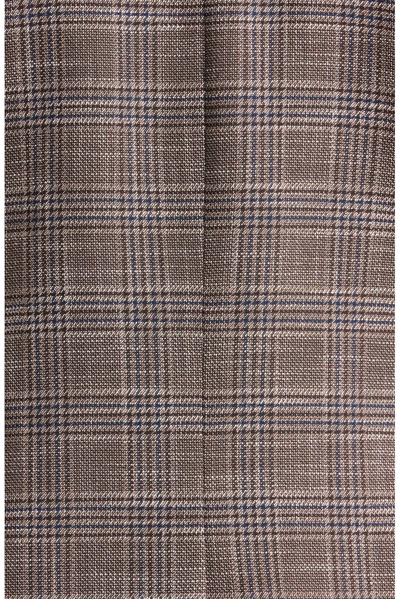 Plaid Double Breasted BlazerPlaid Double Breasted Blazer, Alternate, color, ESPRESSO IVORY