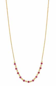 Bony Levy El Mar Ruby Station Necklace