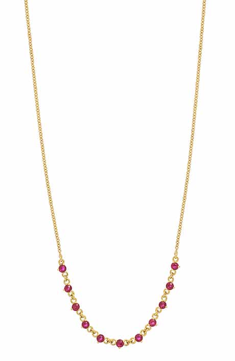 Bony Levy El Mar Ruby Station Necklace