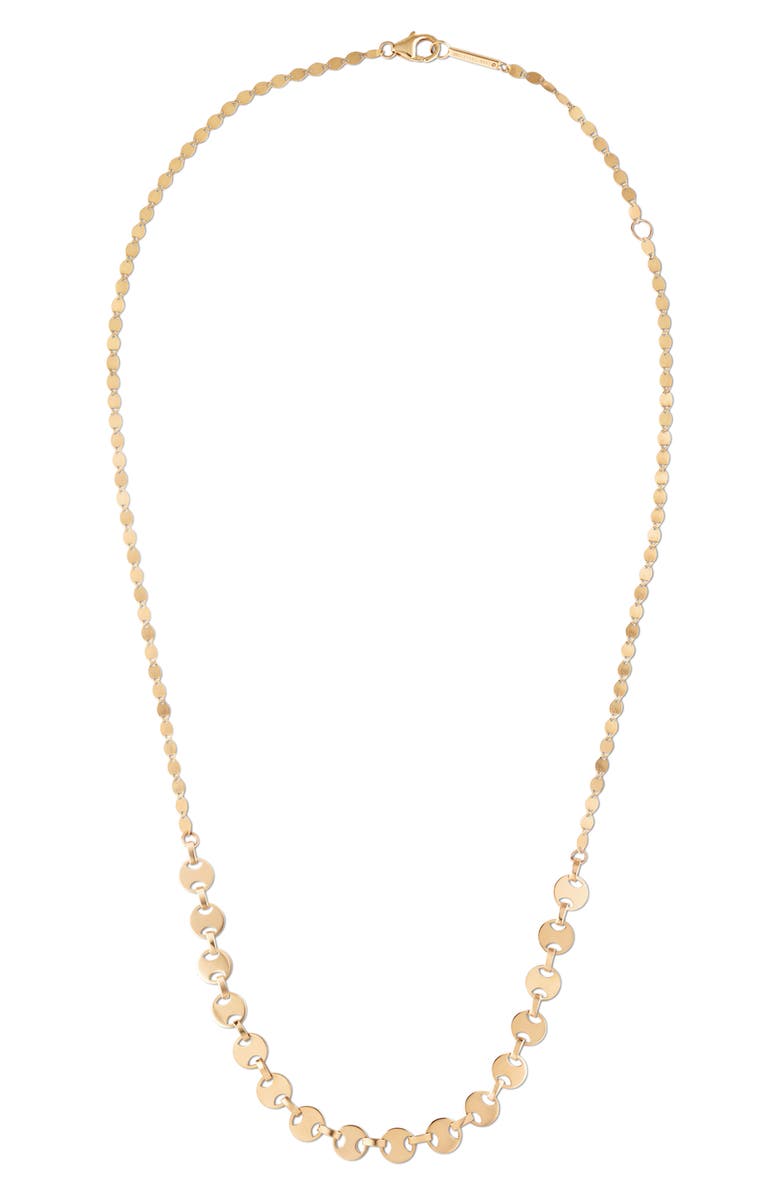 LANA Jewelry Small Rodeo Nude Chain Necklace, Main, color, Yellow