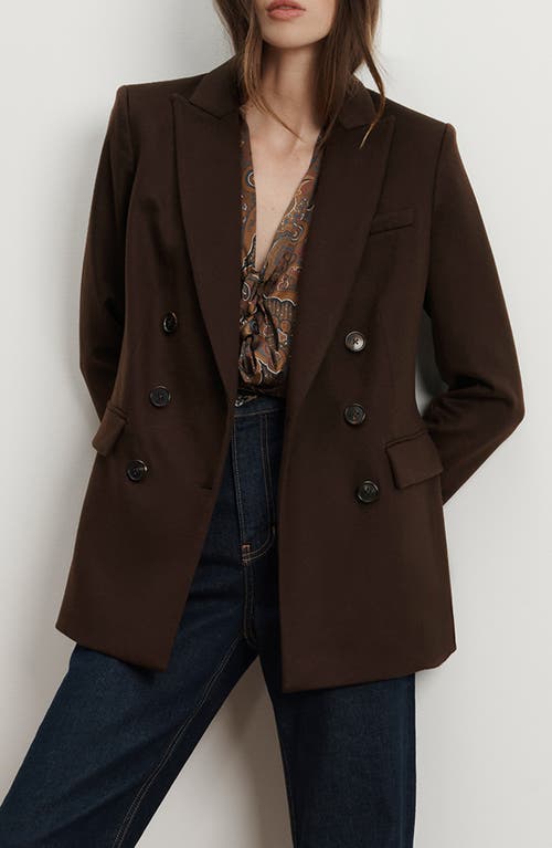 Veronica Beard Ellette Cashmere Dickey Jacket In Brown