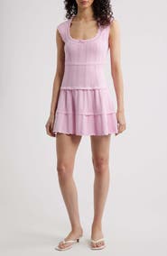 LoveShackFancy Laighton Pointelle Knit Dress