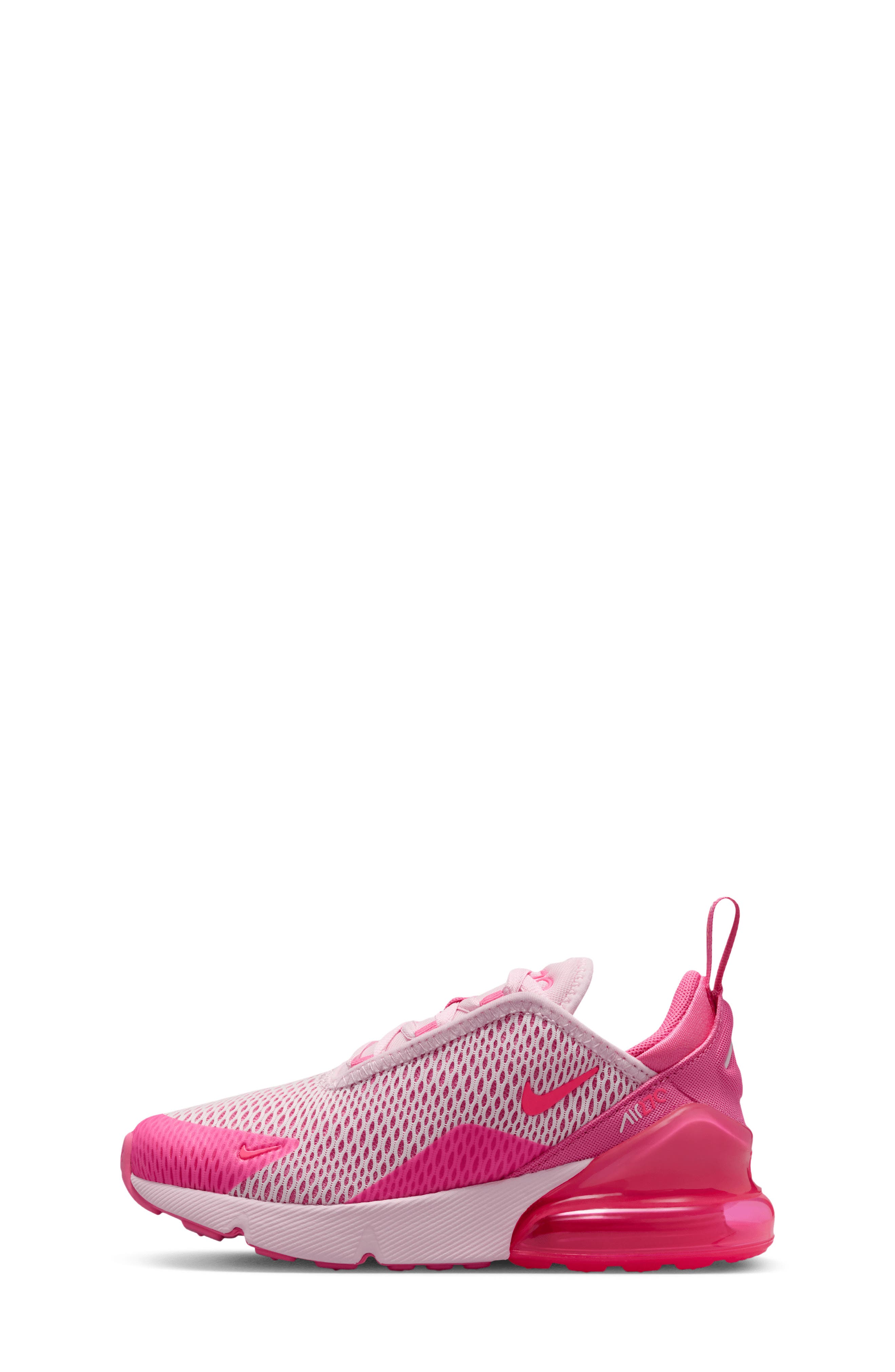 Nike Kids' Air Max 270 Sneaker, Alternate, color, Pink/ Pinksicle/ White/ Pink
