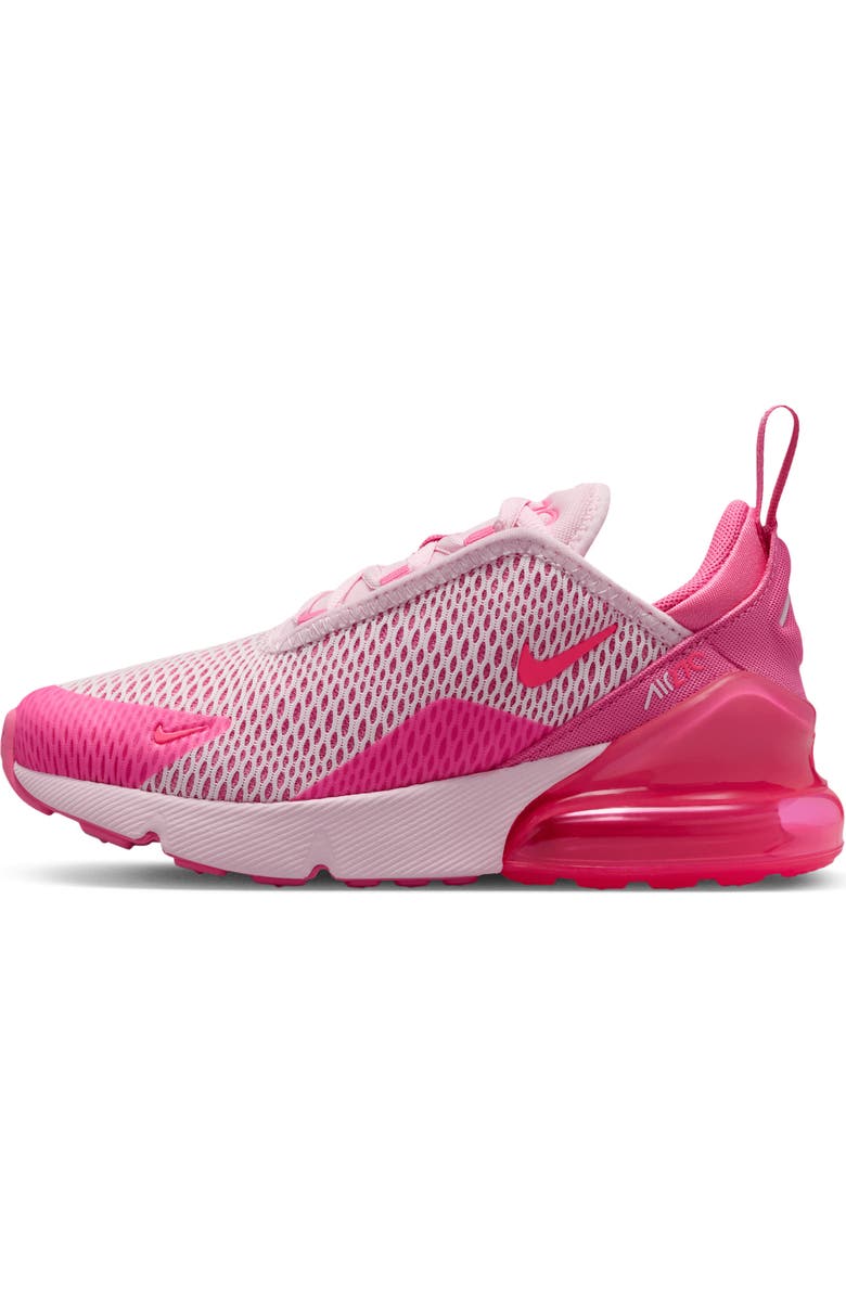 Nike Kids' Air Max 270 Sneaker, Alternate, color, Pink/ Pinksicle/ White/ Pink